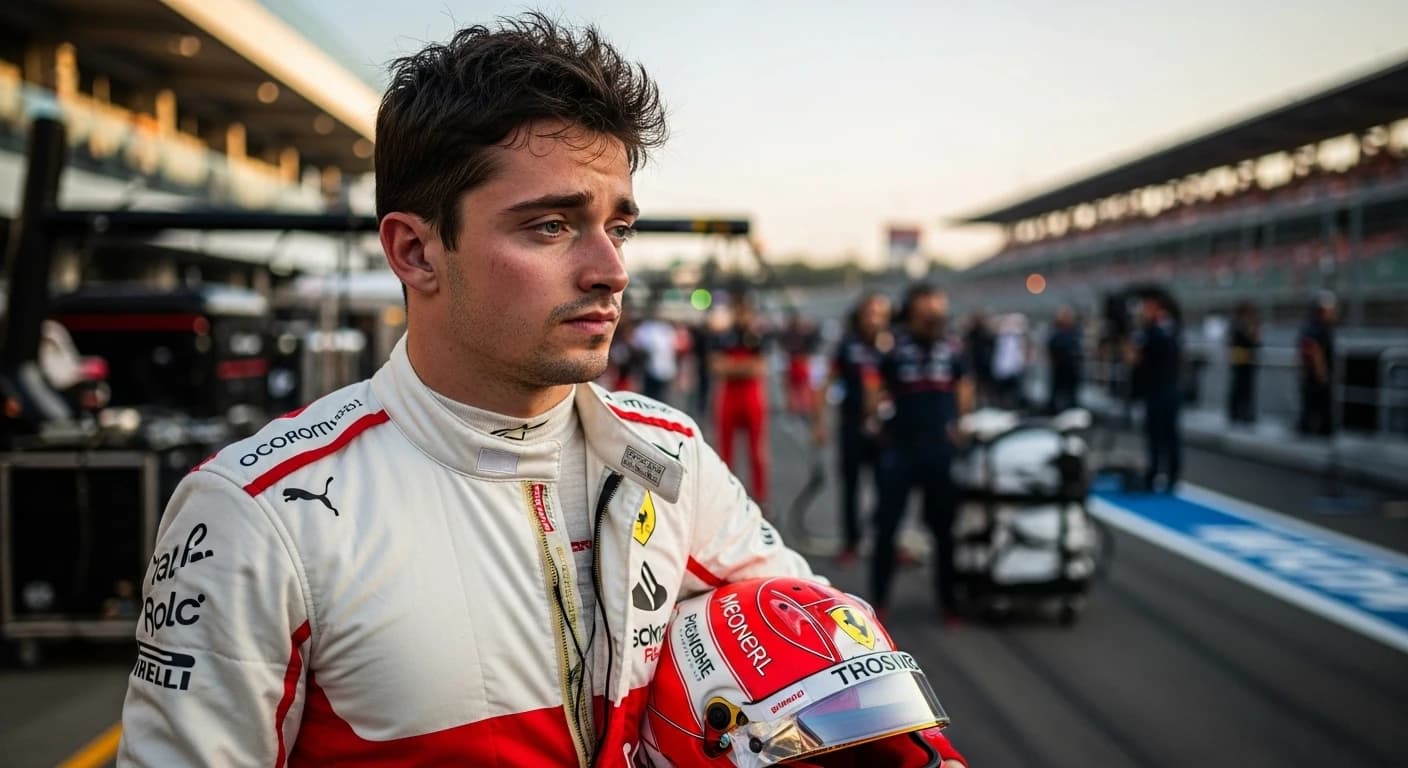 Charles Leclerc rozczarowany utratą pole position w Meksyku