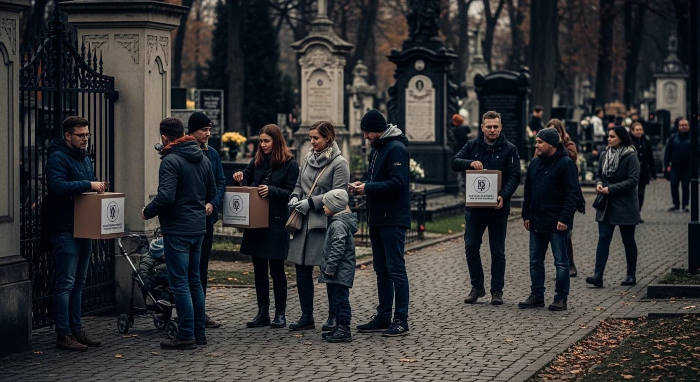 Rekordowa kwesta na cmentarzu Rakowickim - zebrano 74 tysiące złotych na ratowanie zabytkowych nagrobków