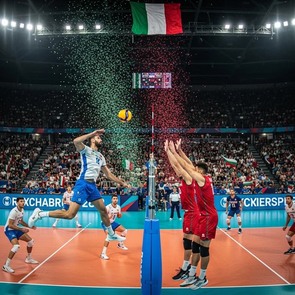 Włochy pokonują Bułgarię w finale Mistrzostw Świata siatkarzy 2025