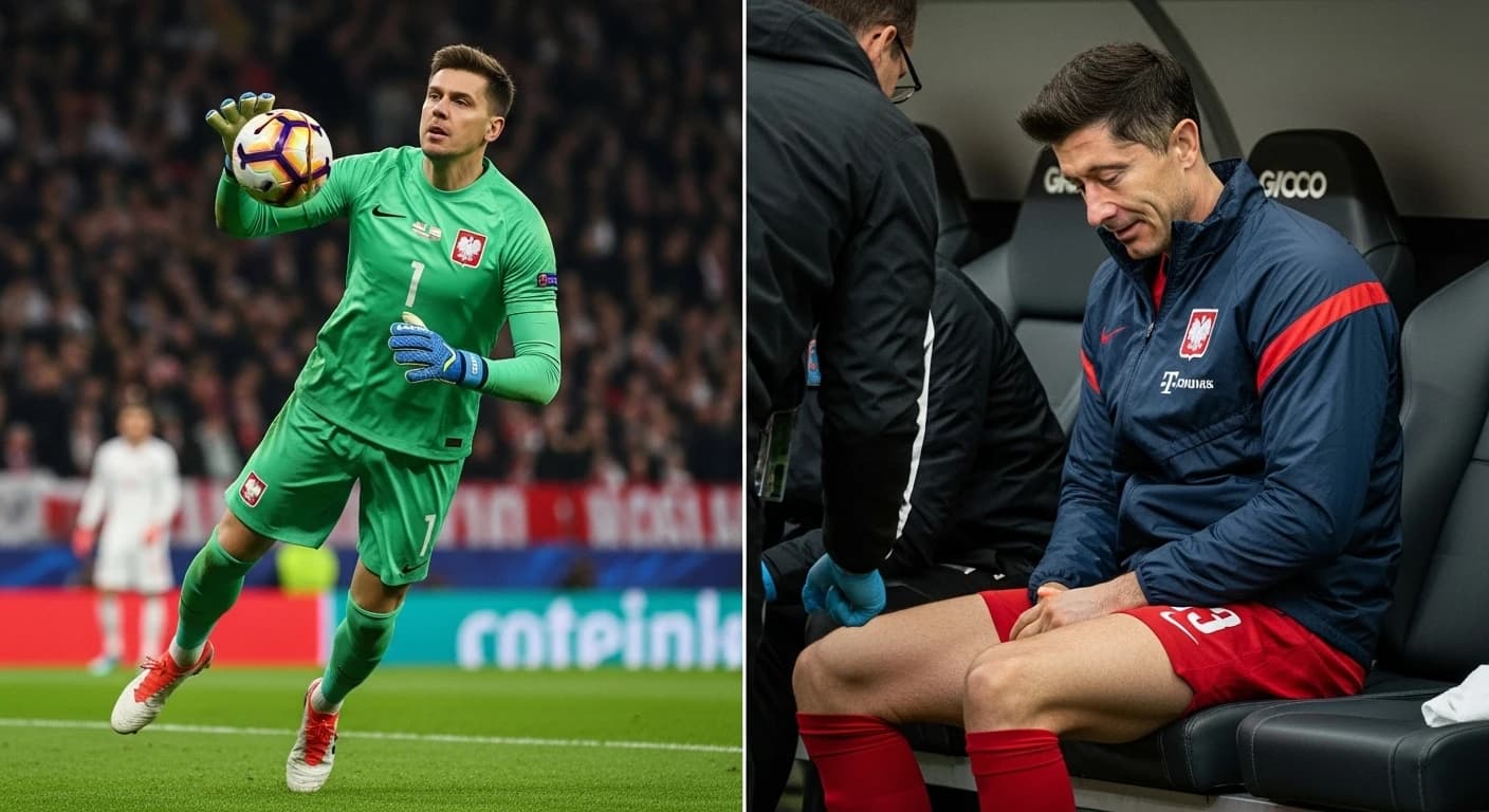 El Clasico zbliża się wielkimi krokami - Szczęsny w składzie, Lewandowski kontuzjowany