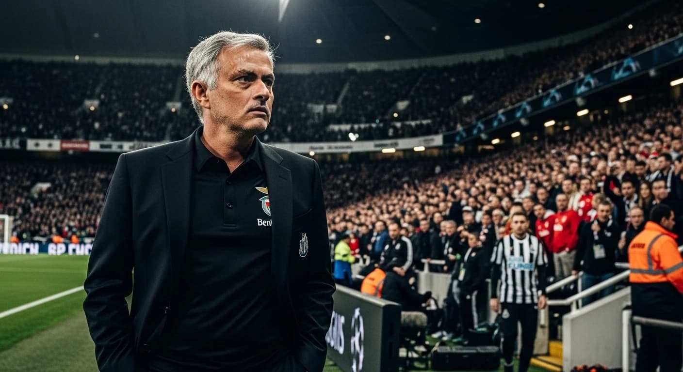 Mourinho wraca do Newcastle jako trener Benfiki w emocjonalnym starciu Ligi Mistrzów
