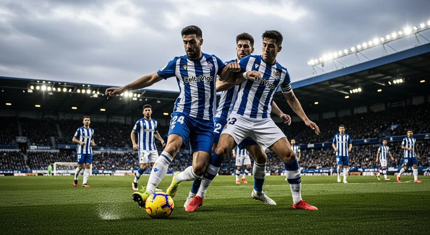 Celta Vigo i Real Sociedad walczą o pierwsze zwycięstwo w kluczowym starciu na Balaídos