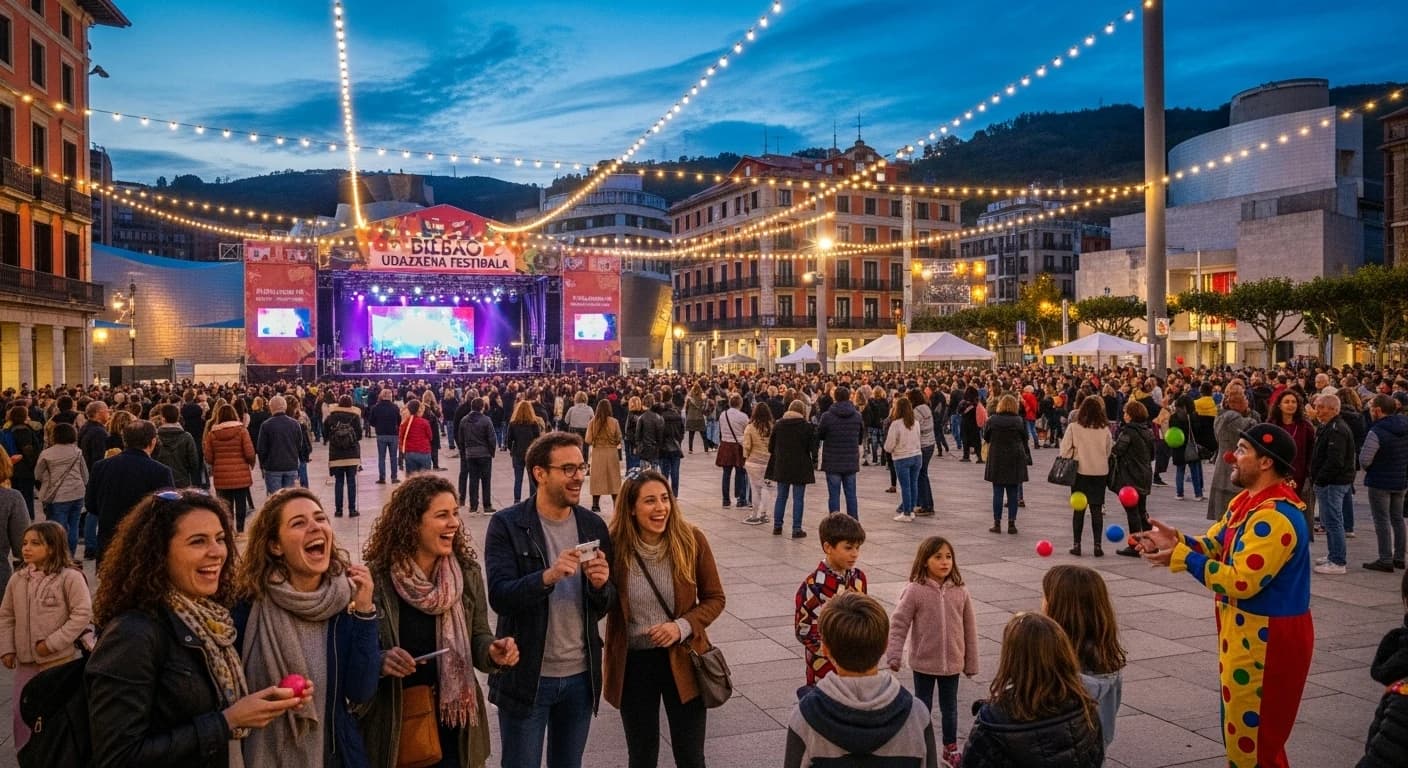 Bilbao staje się centrum kultury europejskiej dzięki międzynarodowym festiwalom teatralnym i muzycznym