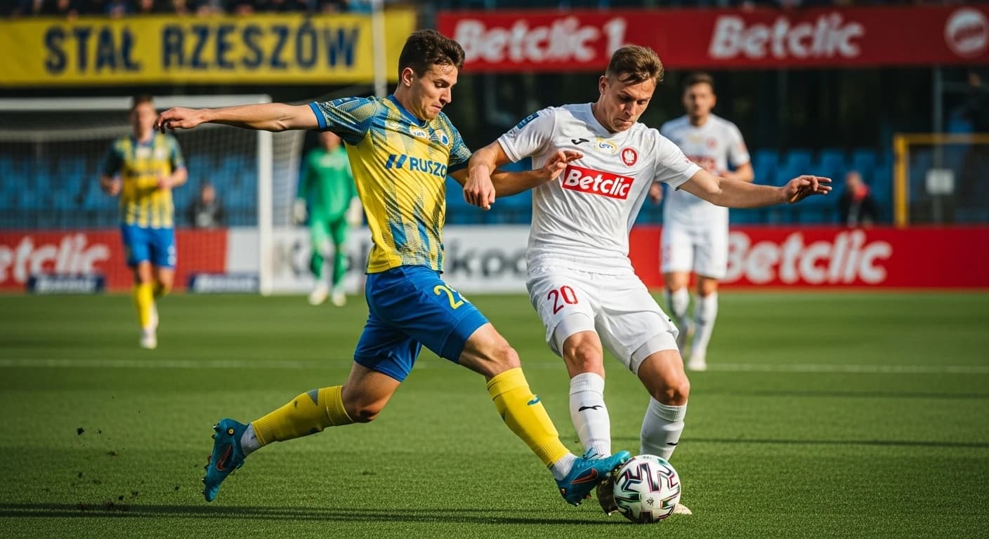 Stal Rzeszów vs ŁKS Łódź - Sobotni mecz o punkty w Betclic 1. Lidze