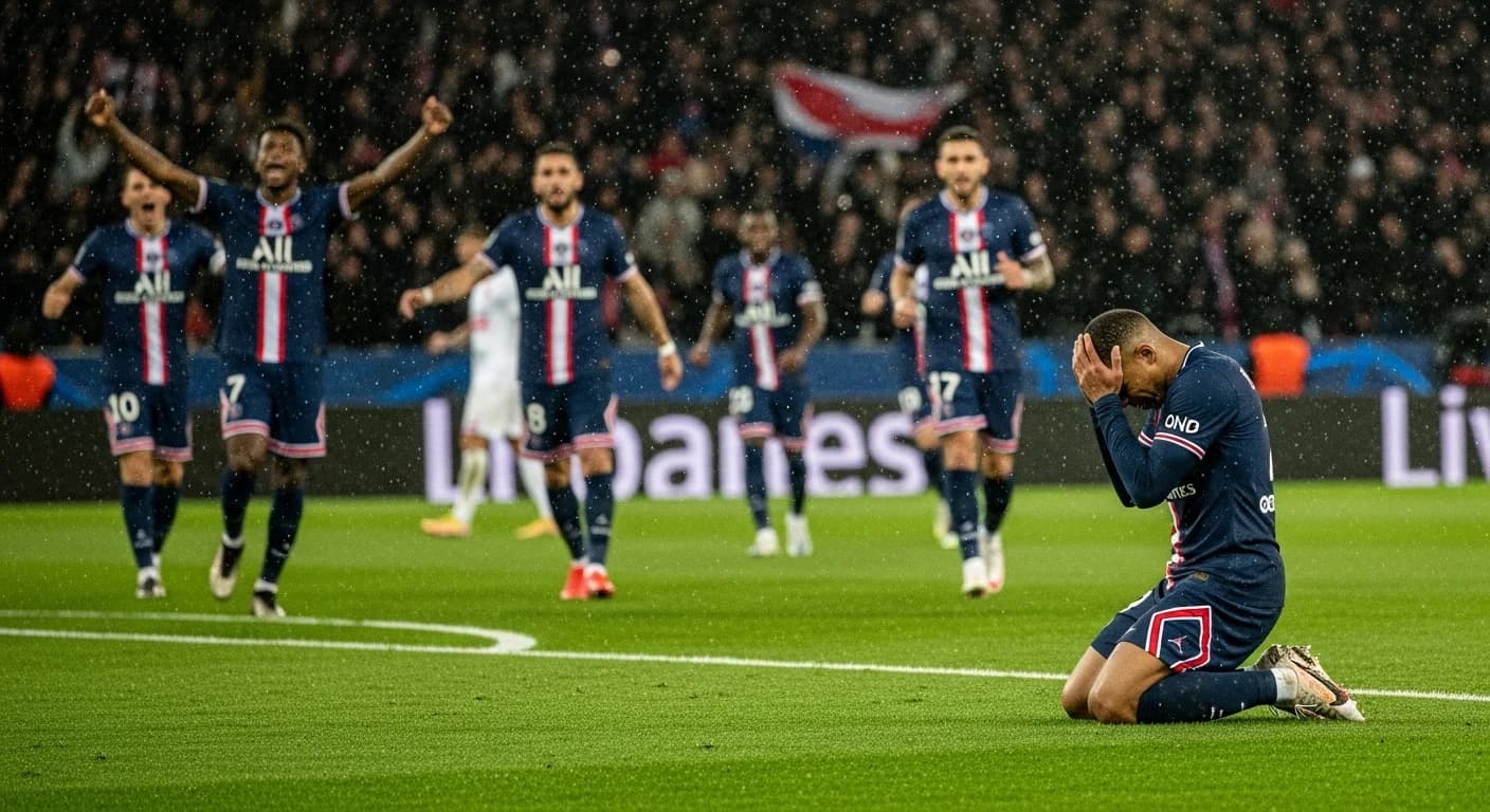 PSG przegrywa ze Strasburgiem w dramatycznym meczu Ligue 1