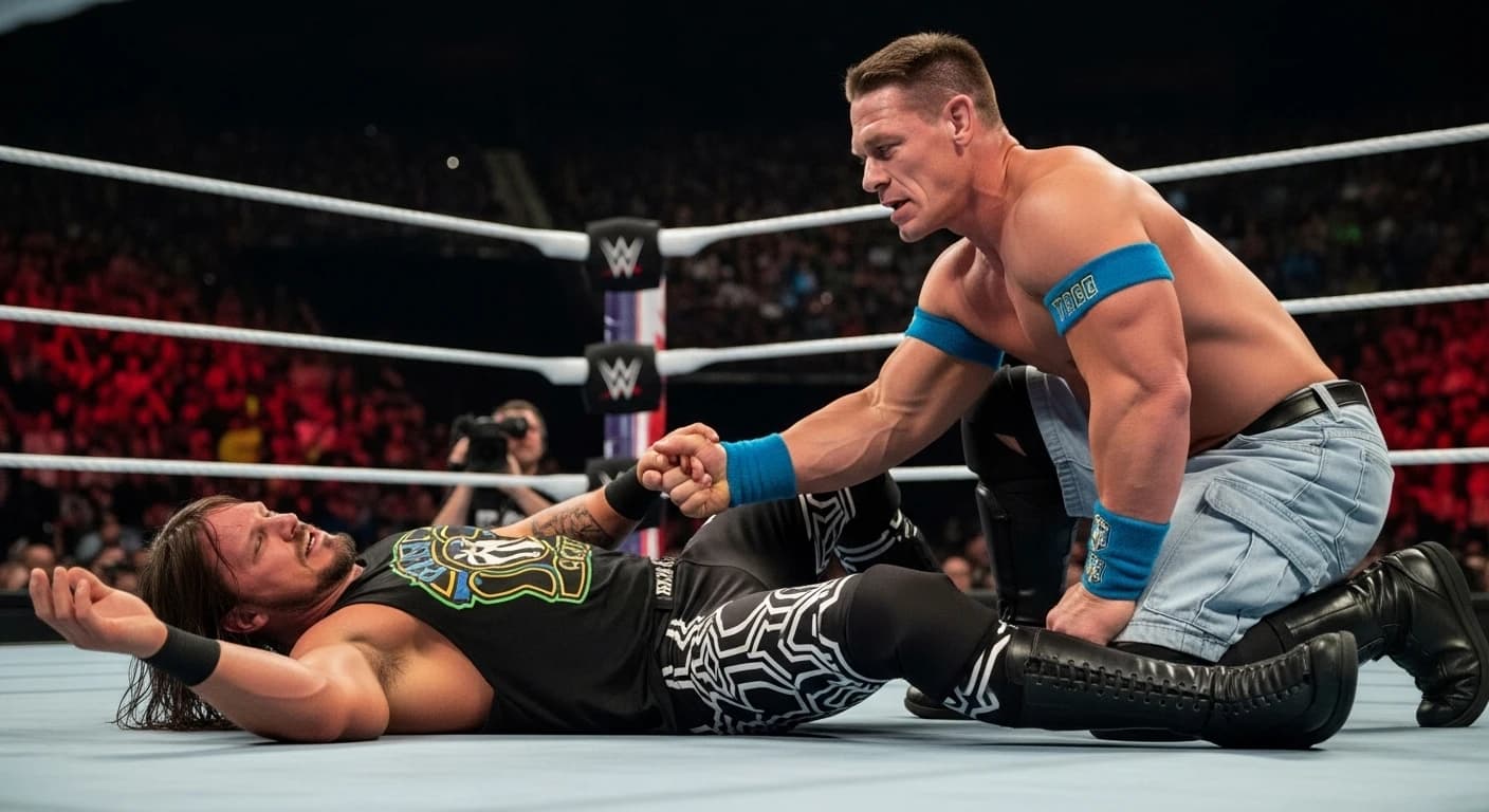 AJ Styles wspomina ostatnią walkę z Johnem Ceną - "Nie ma nikogo, komu bardziej ufam w ringu"