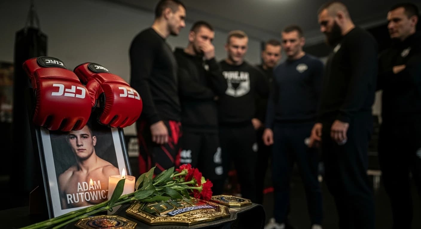 Tragiczna śmierć 22-letniego mistrza Europy MMA Adama Rutowicza wstrząsnęła polskim środowiskiem sportów walki