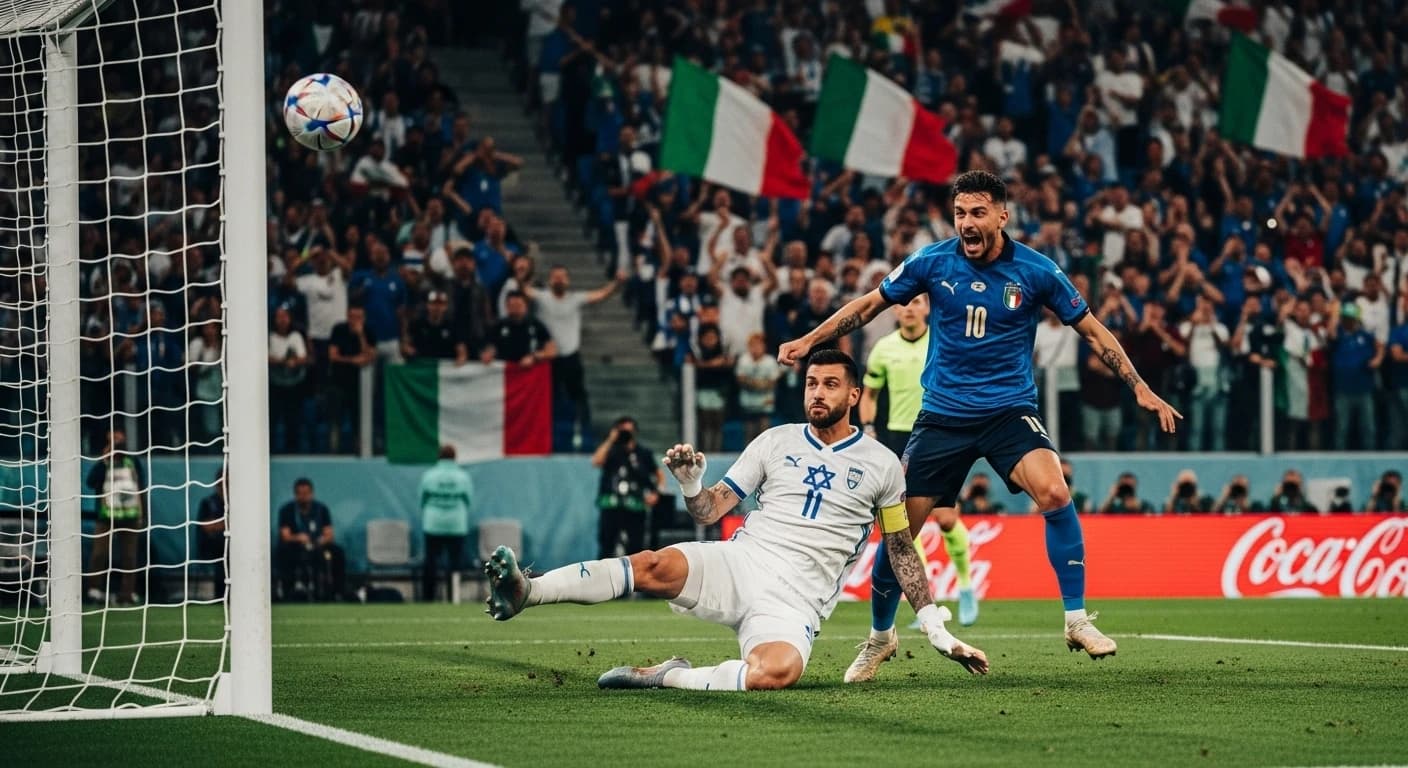 Włochy pokonują Izrael 3:0 w eliminacjach mundialu mimo napięć politycznych