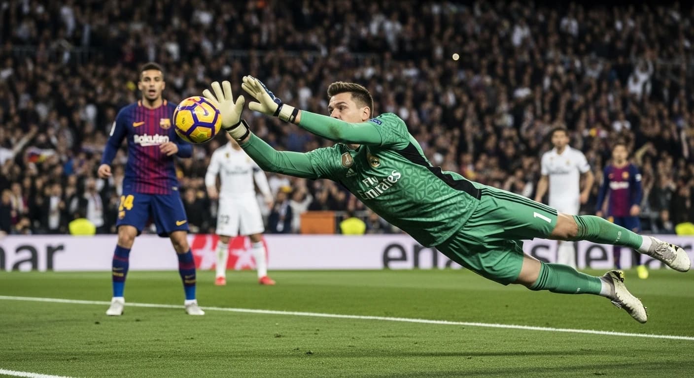 Real Madryt pokonał Barcelonę 2:1 w El Clasico - Szczęsny bohaterem mimo porażki