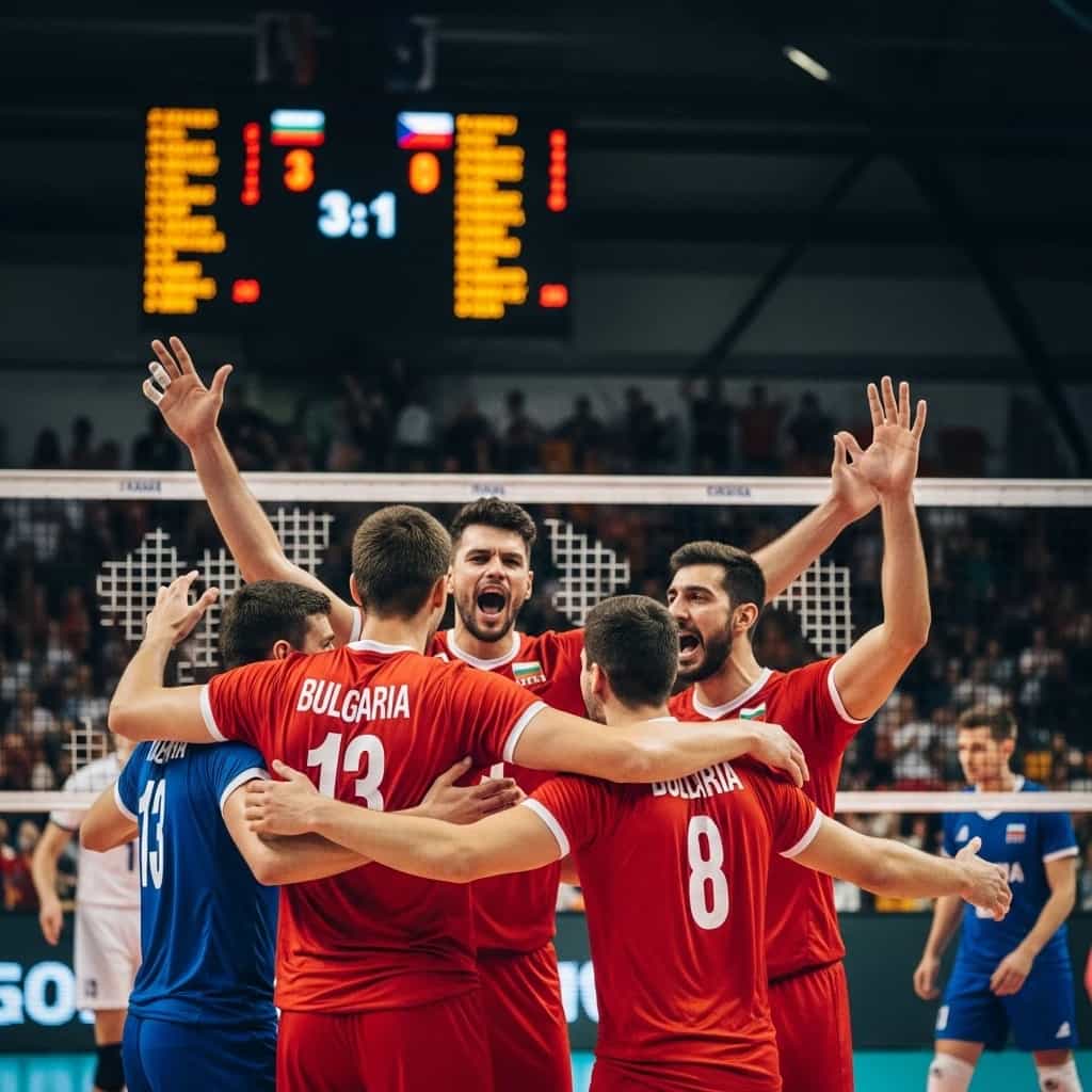 Bułgaria sensacyjnie w finale mistrzostw świata siatkarzy po zwycięstwie z Czechami 3:1