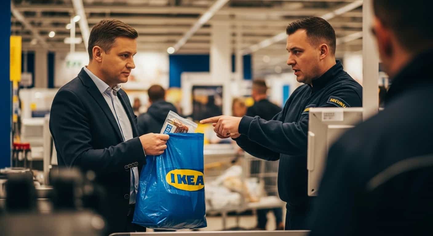 Konrad Berkowicz przyłapany w Ikei - poseł Konfederacji przyjął mandat za niezapłacenie towaru