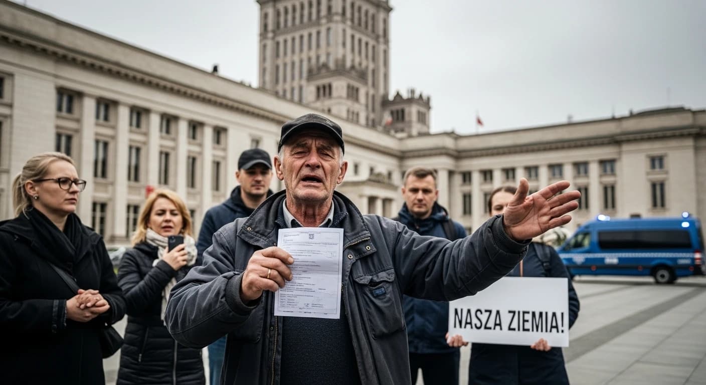 Kontrowersyjna sprzedaż działki pod CPK - zaniedbania rządu Tuska w centrum krytyki