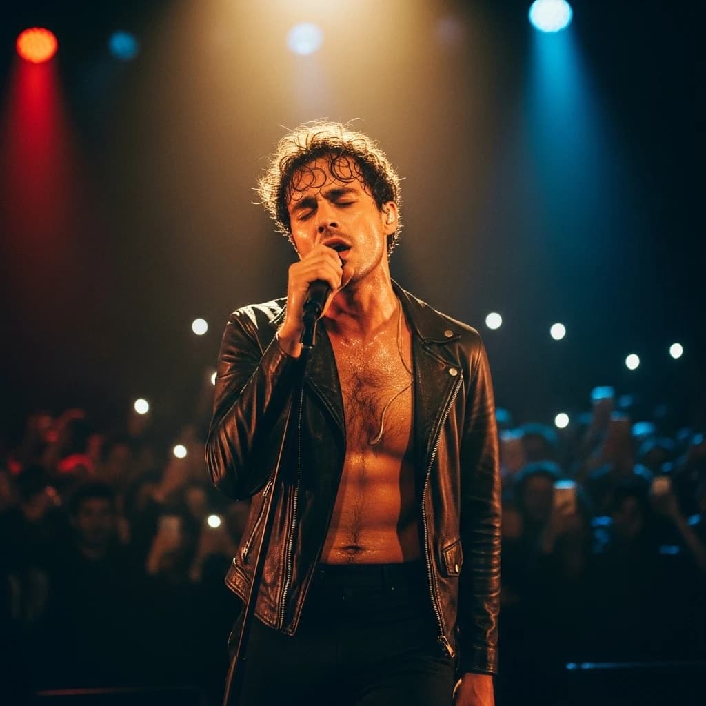 Damiano David zachwyca w Madrycie podczas solowej trasy koncertowej