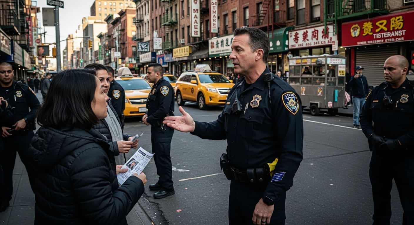 Władze stanowe reagują na naloty ICE na Canal Street w Nowym Jorku