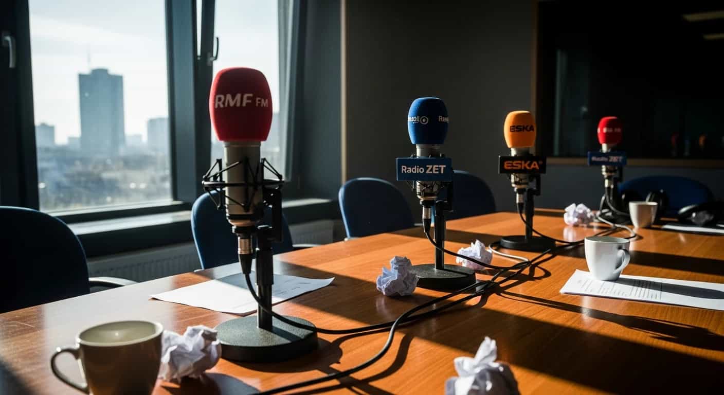 RMF FM traci przewagę w Łodzi - Radio ZET i Eska znacząco zmniejszają dystans