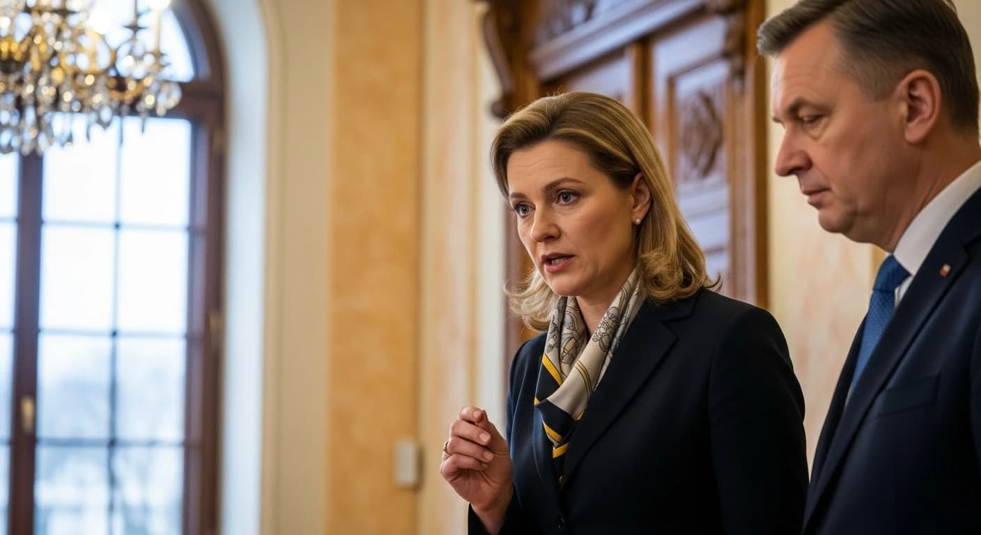 Premier Litwy Inga Ruginienė w Warszawie - rozmowy o bezpieczeństwie i stosunkach dwustronnych