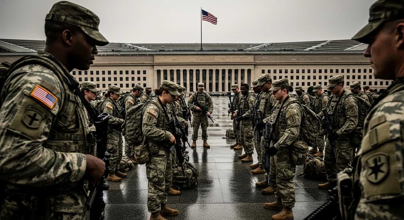 Pentagon nakazuje utworzenie szybkich sił reakcyjnych Gwardii Narodowej w każdym stanie USA