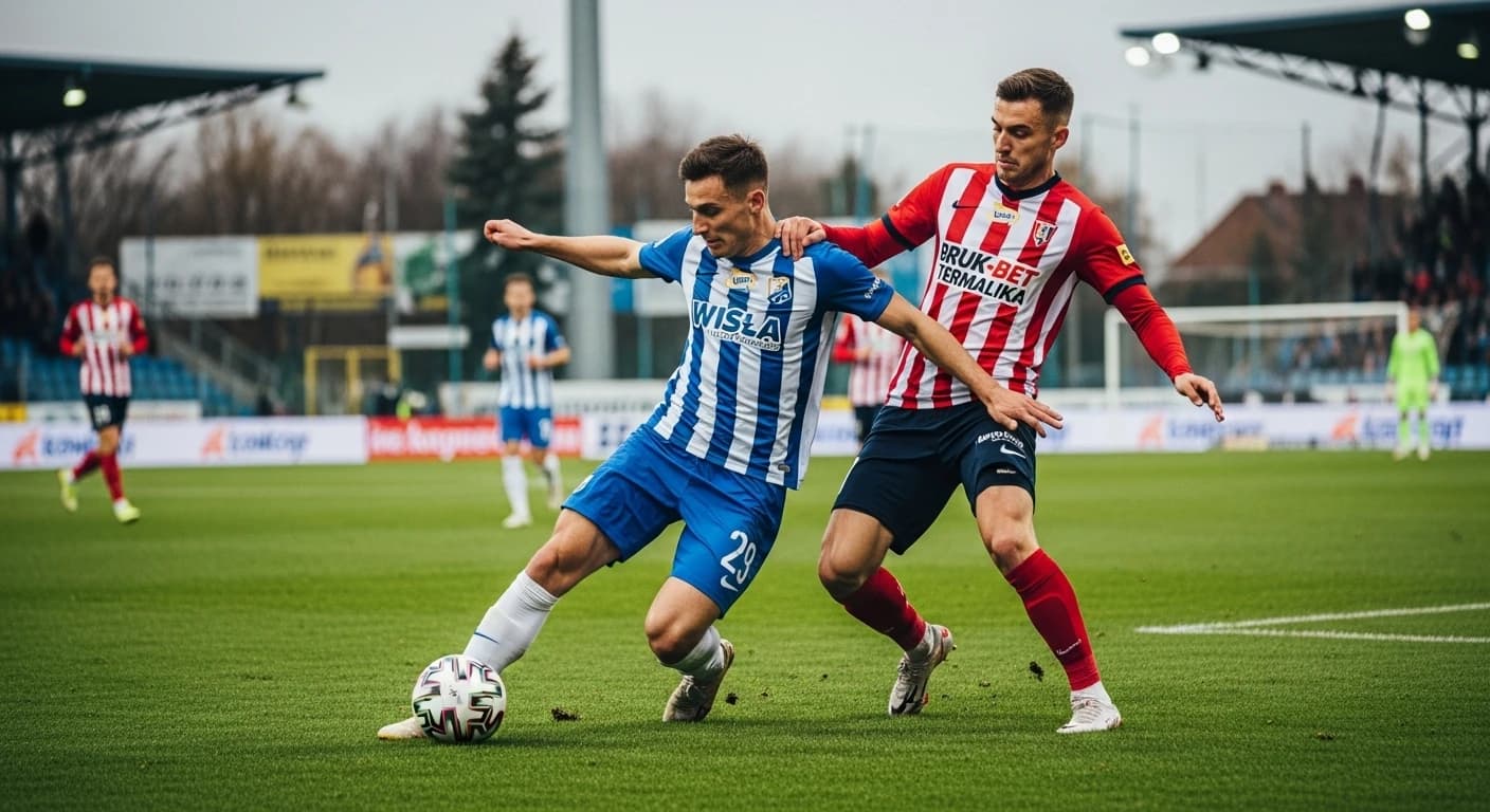 Wisła Płock walczy o przełamanie w starciu z Bruk-Betem Termaliką Nieciecza