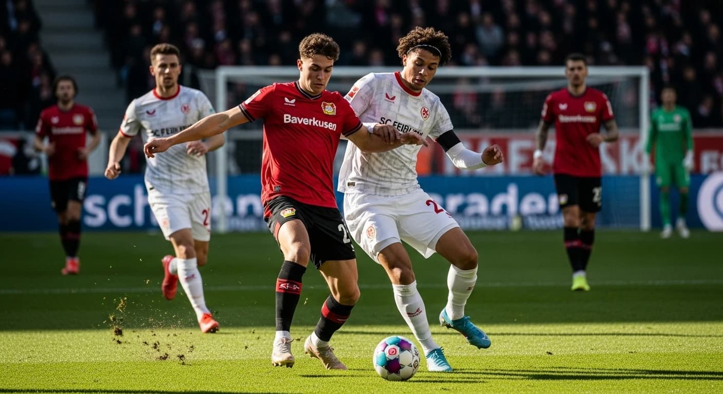 Bayer Leverkusen podejmuje SC Freiburg w kluczowym starciu Bundesligi