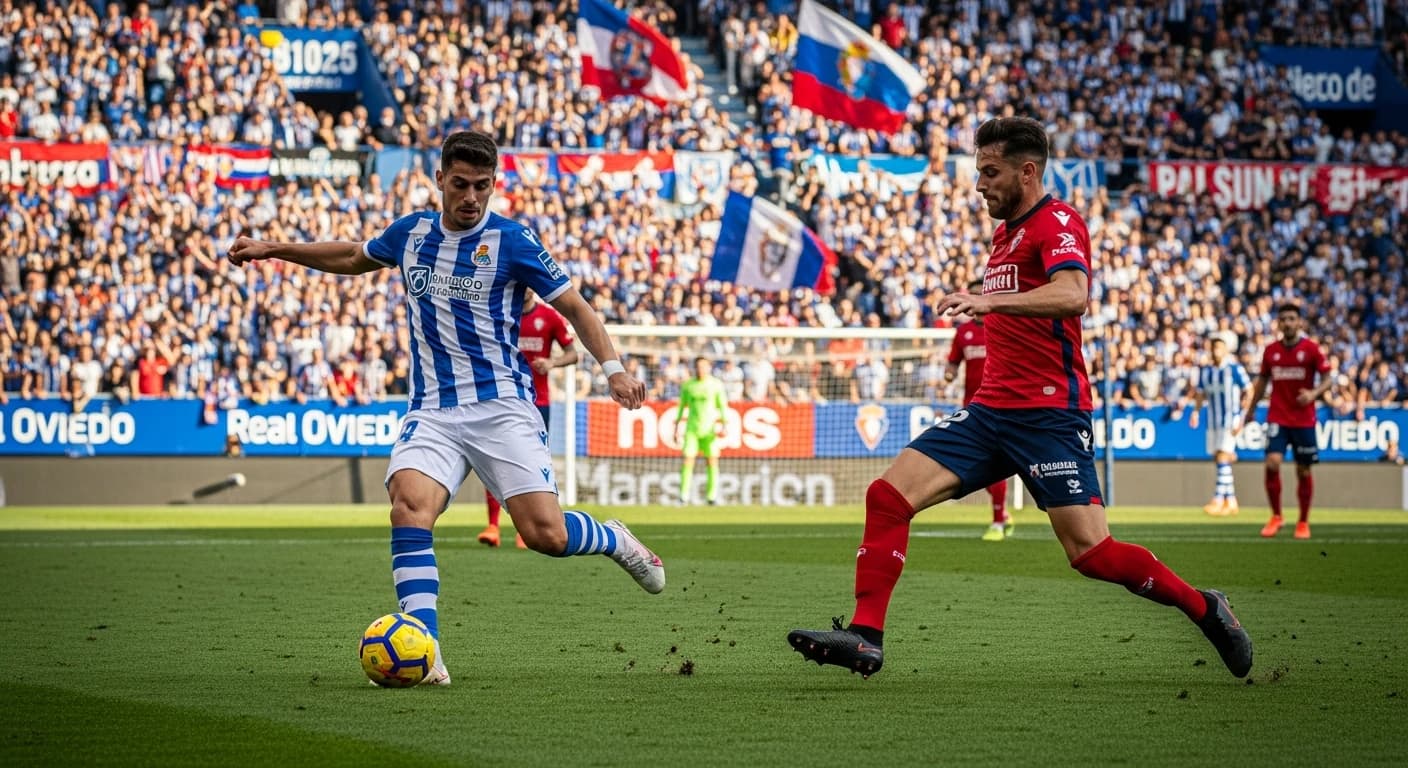 Real Oviedo zmierzy się z Osasuna po 24 latach w Primera División
