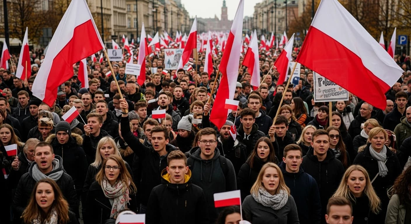 Marsz Niepodległości 2025 przeszedł przez Warszawę z rekordową frekwencją