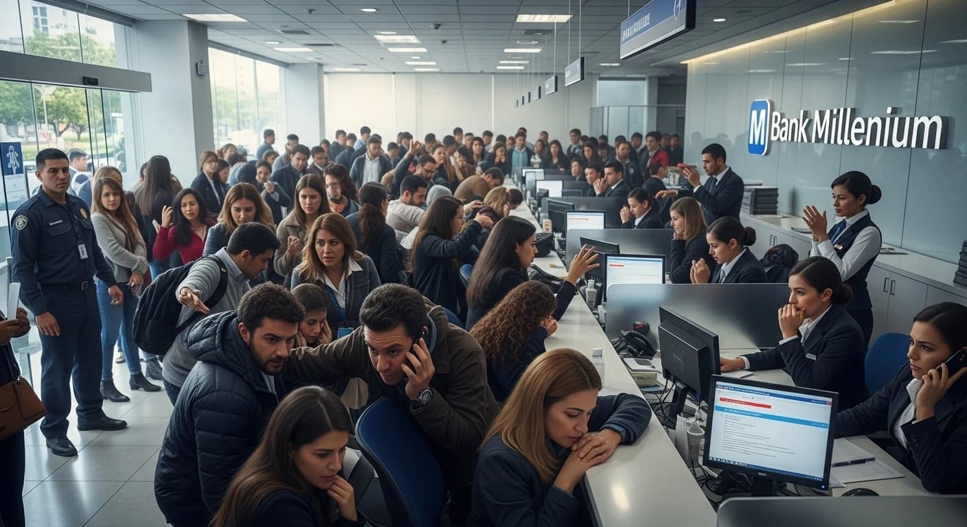 Bank Millennium sparaliżowany awarią systemu - tysiące klientów bez dostępu do kont