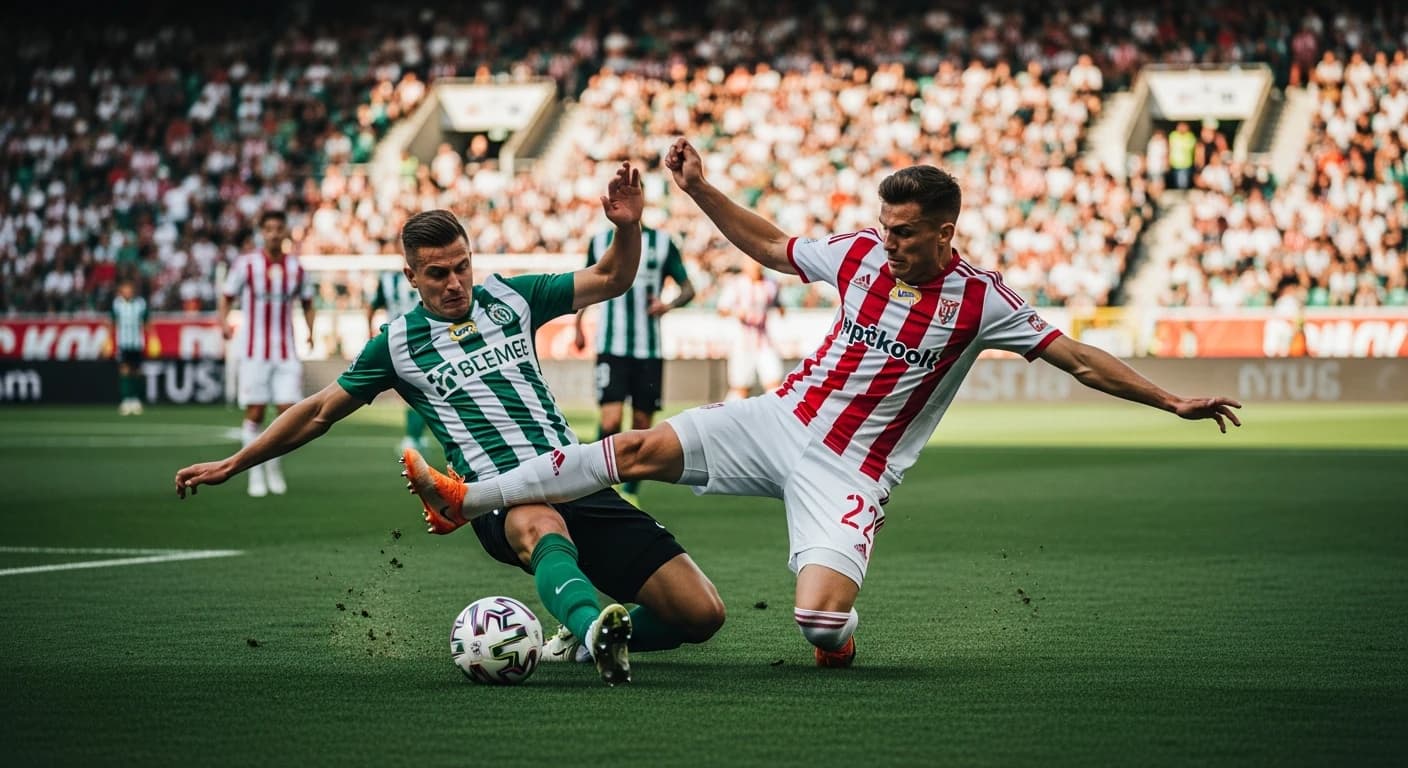 ŁKS Łódź podejmuje Puszczę Niepołomice w walce o awans do czołówki pierwszej ligi