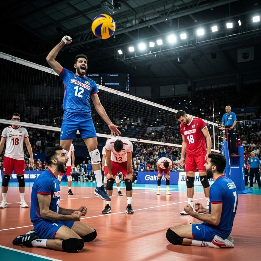 Iran sensacyjnie eliminuje Serbię z mistrzostw świata siatkarzy po dramatycznym tie-breaku