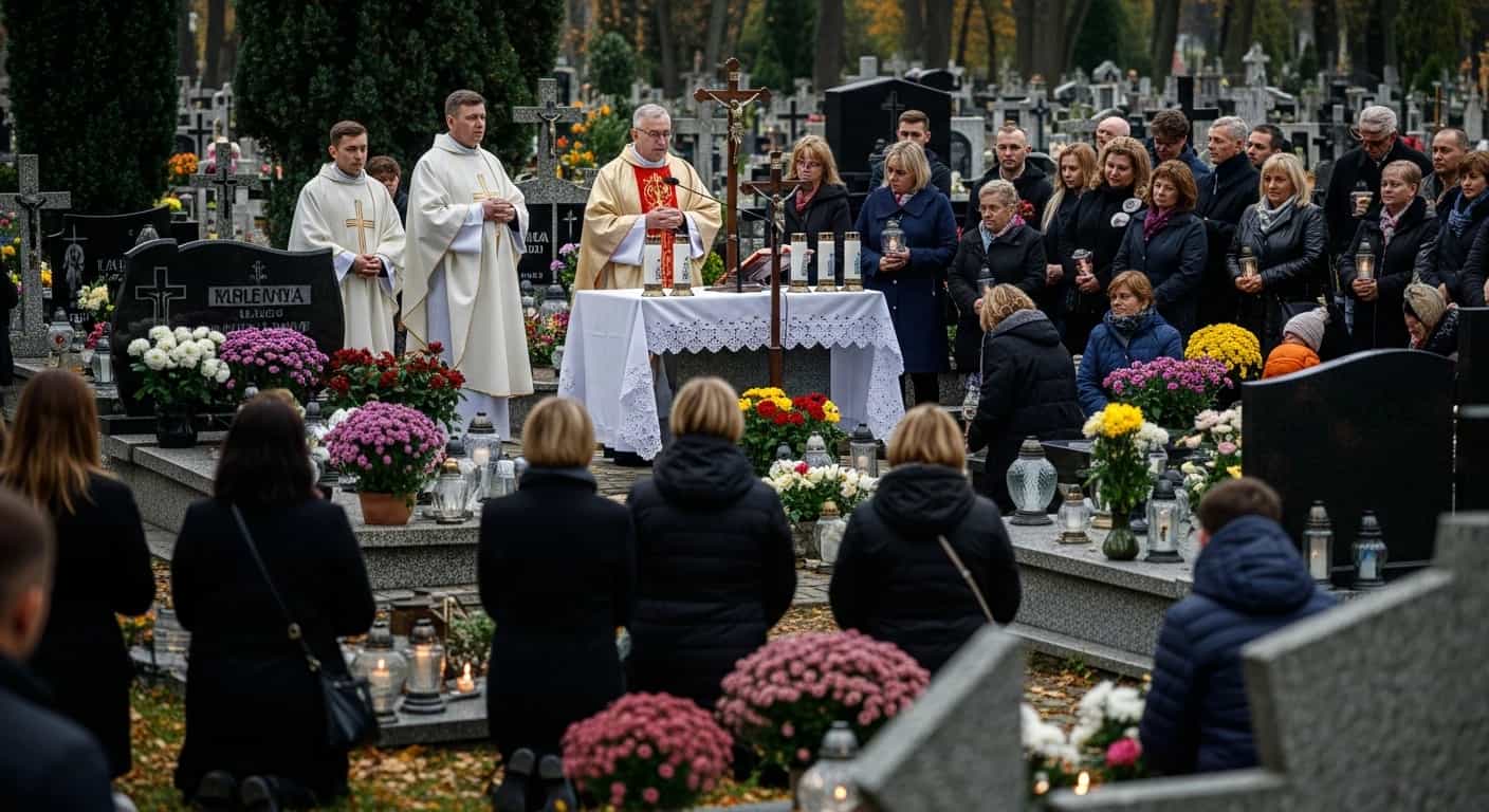 Msza na cmentarzu 1 listopada 2025 - Duchowa więź ze zmarłymi w Uroczystość Wszystkich Świętych