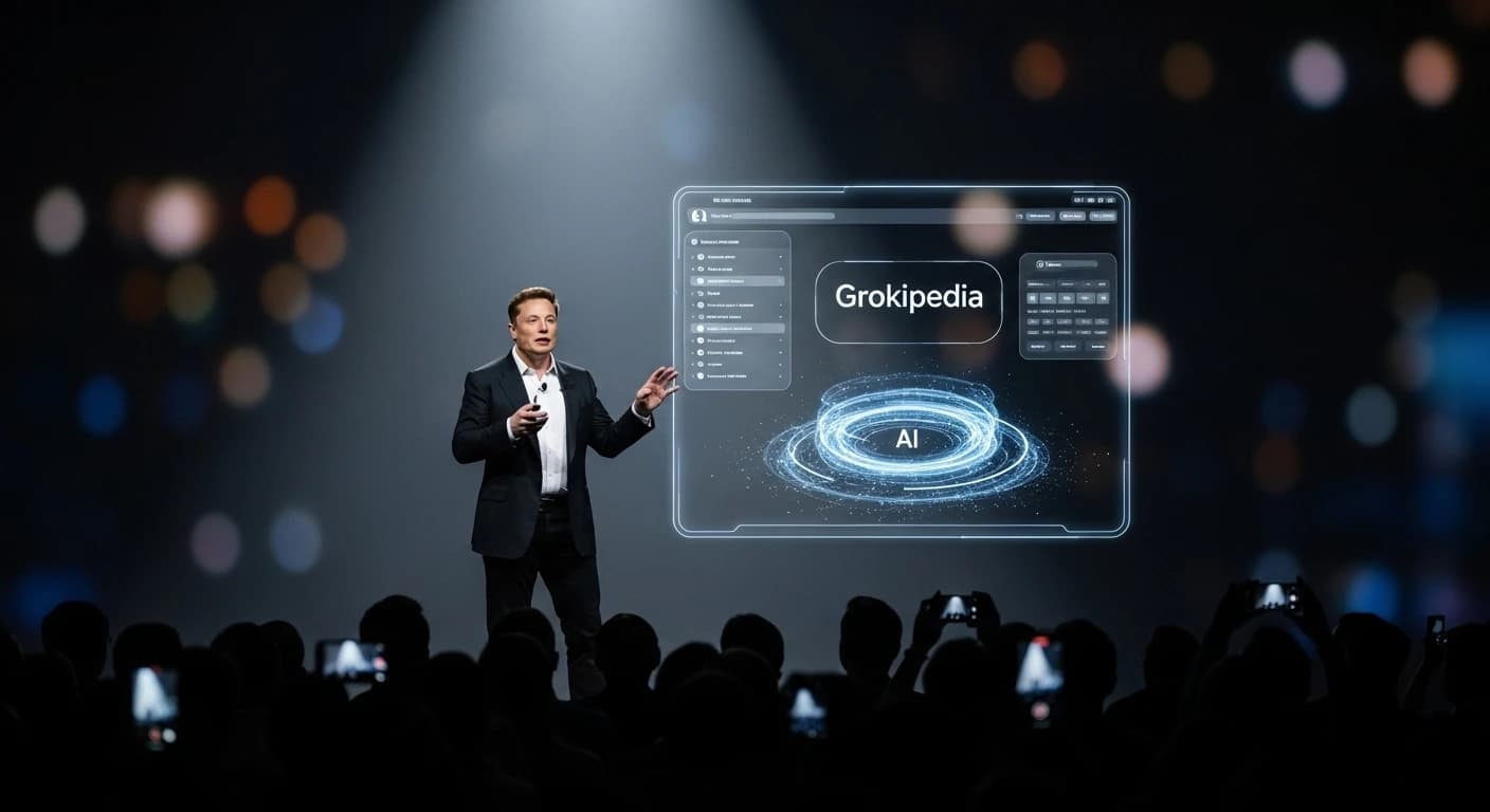 Elon Musk uruchamia Grokipedię - konkurencję dla Wikipedii opartą na sztucznej inteligencji