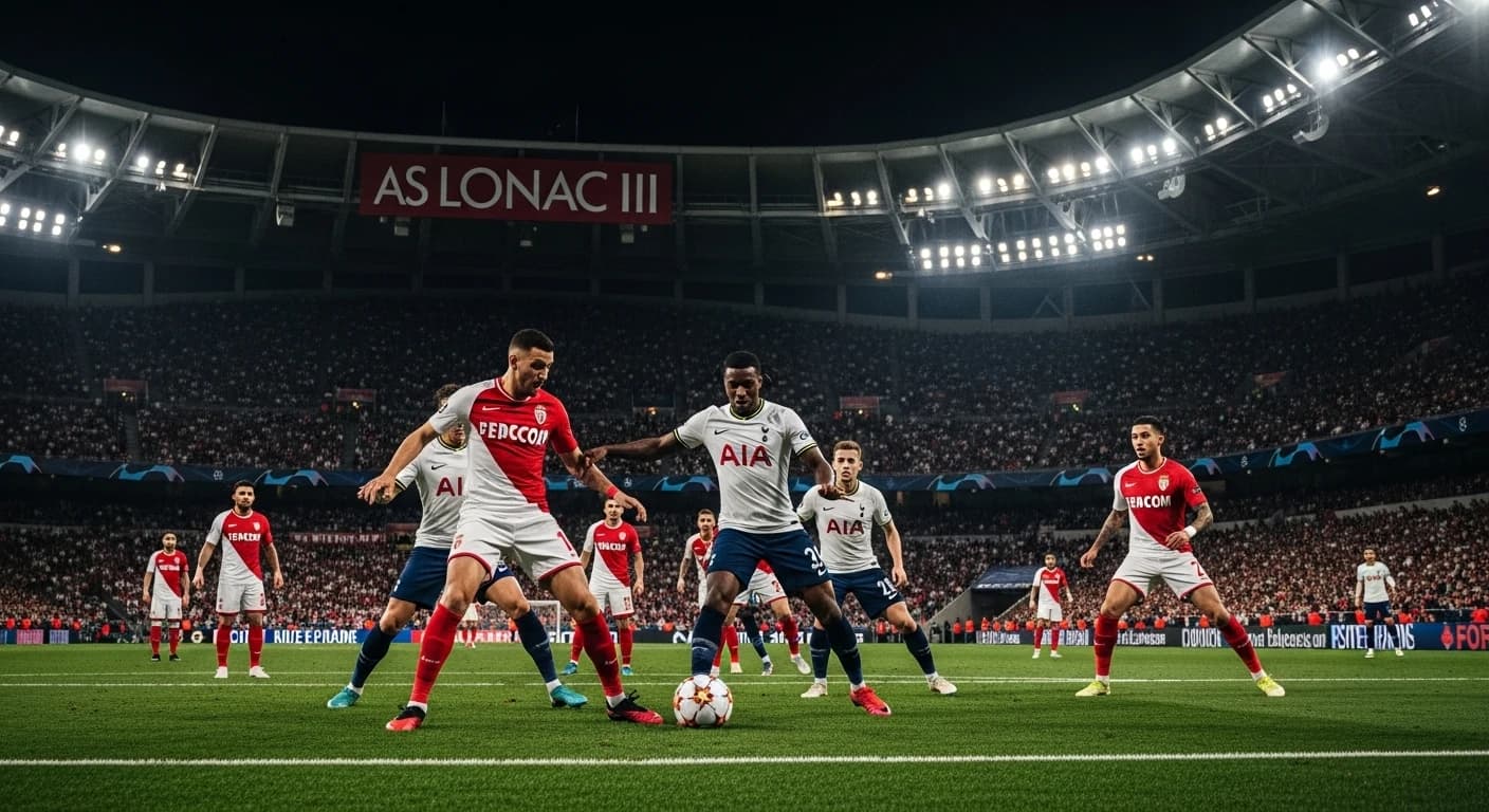 Monaco podejmie Tottenham w kluczowym meczu Ligi Mistrzów - gospodarze walczą o przetrwanie