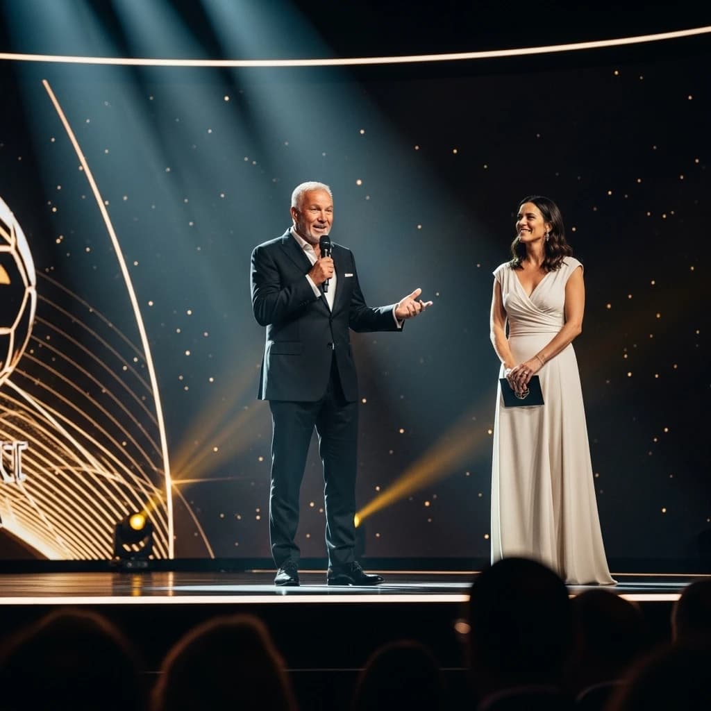 Ruud Gullit poprowadzi ceremonię Złotej Piłki 2025 u boku Kate Scott