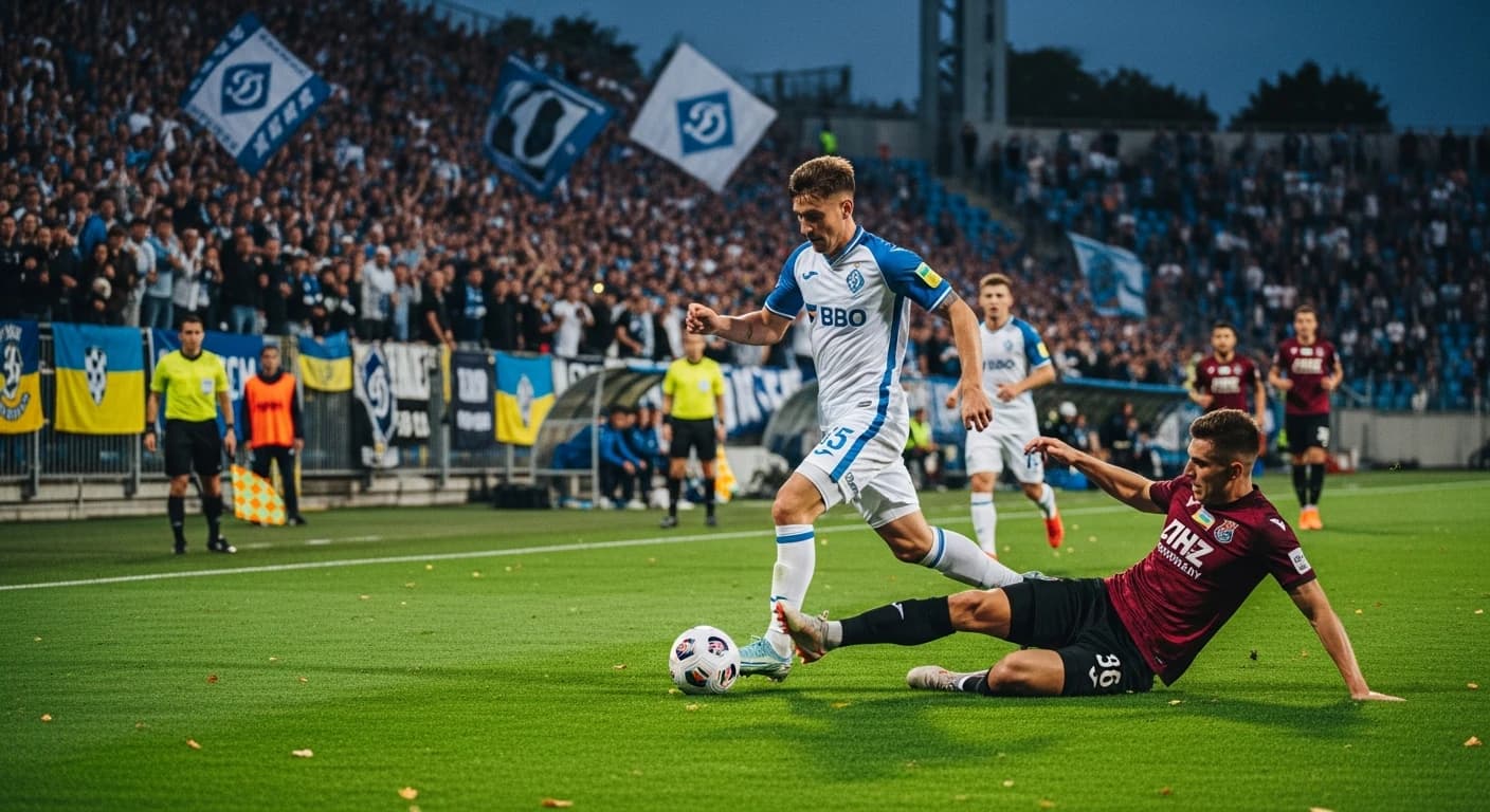 Dynamo Kijów podejmuje ŁNZ Czerkasy w kluczowym meczu ukraińskiej ligi
