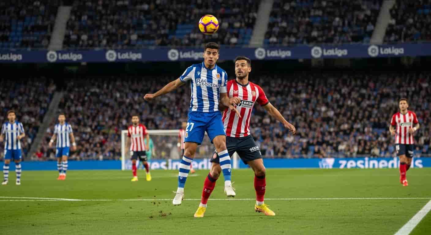 Real Sociedad podejmuje Gironę w kluczowym starciu La Liga