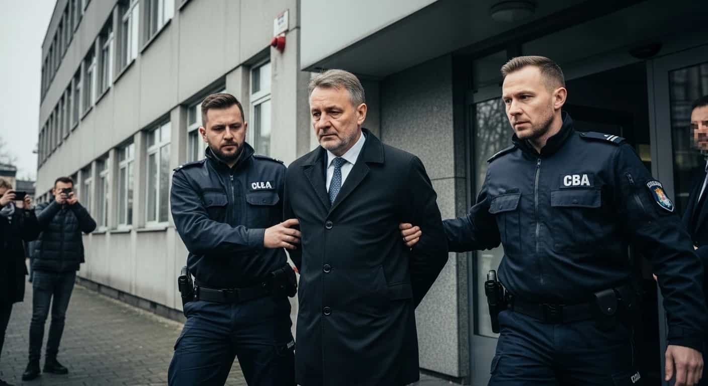 Prezydent Nowego Sącza Ludomir Handzel zatrzymany przez CBA w sprawie korupcji