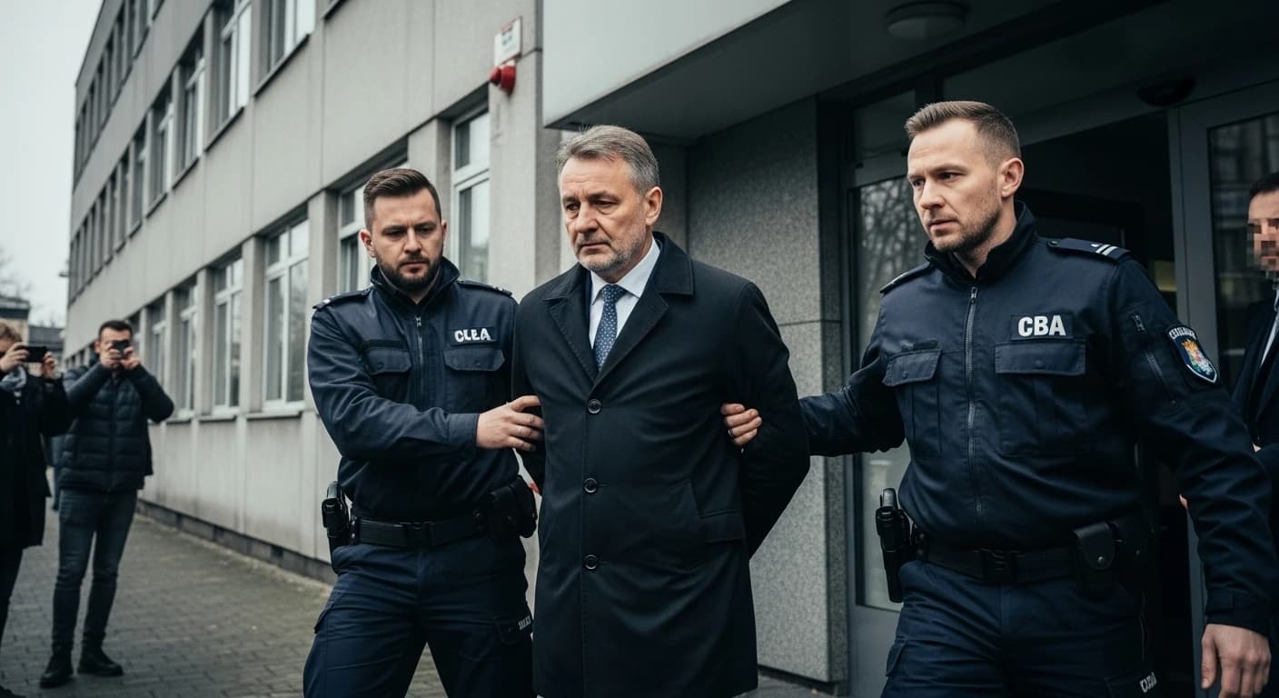 Prezydent Nowego Sącza Ludomir Handzel zatrzymany przez CBA w sprawie korupcji