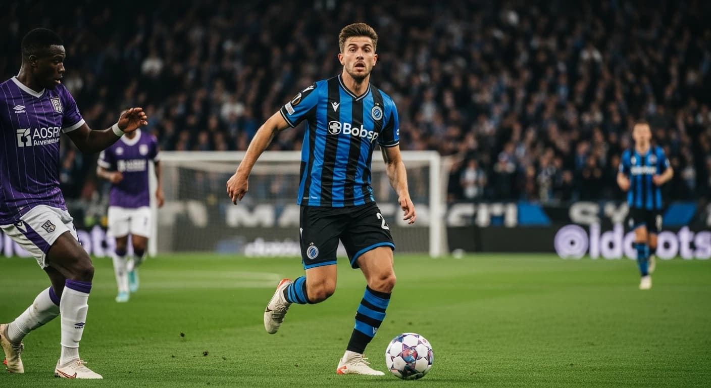 Vanaken może pobić rekord przeciwko Anderlechtowi w wielkim meczu belgijskiej ligi