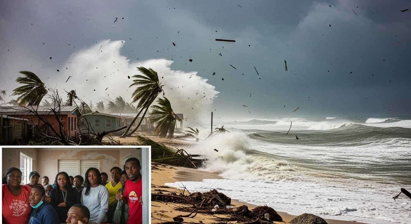 Potężny huragan Melissa uderza w Jamajkę - najsilniejsza burza w historii Atlantyku zagraża milionom ludzi