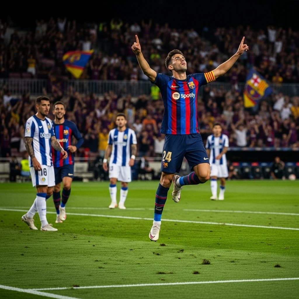 Barcelona pewnie pokonuje Getafe 2:0 dzięki dublecie Ferrana Torresa