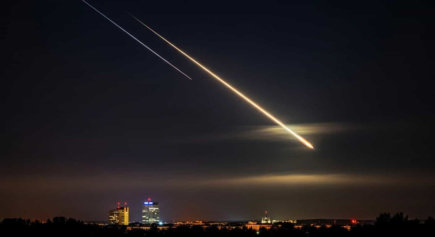 Tajemnicza kula ognia nad Kielcami okazała się meteorotem - służby przerwały poszukiwania