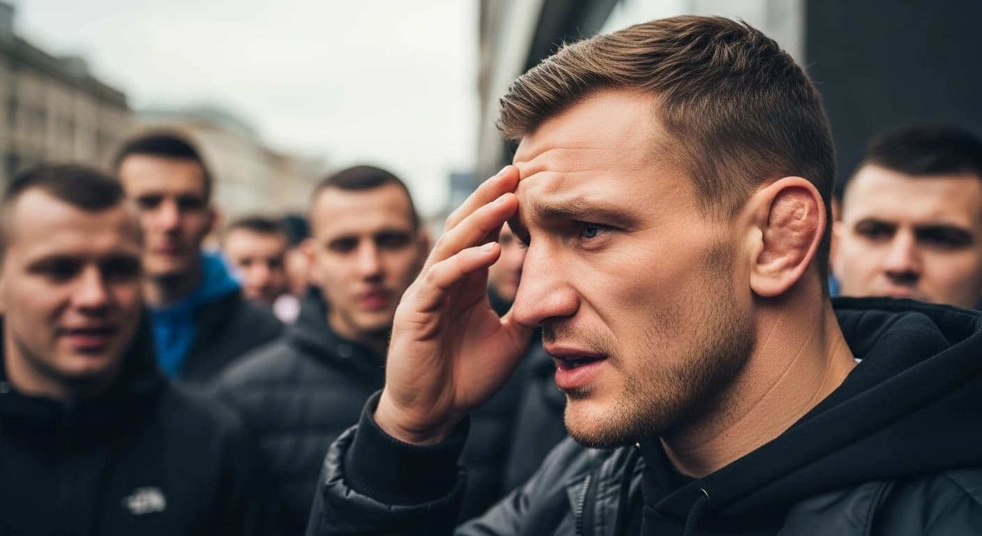 Denis Załęcki w centrum kontrowersji - rozstanie z partnerką i problemy z kibicami