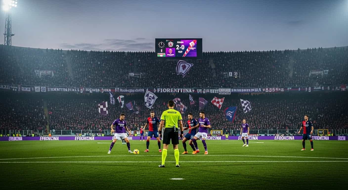 Fiorentina zmierzy się z Bolognią w kluczowym meczu Serie A