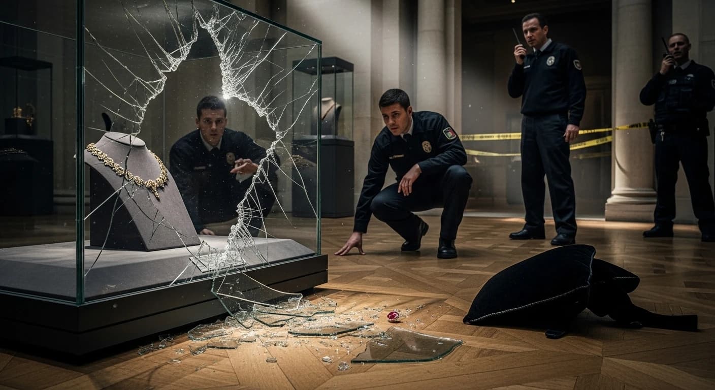 Spektakularny napad na Luwr - złodzieje ukradli napoleońską biżuterię wartą miliony