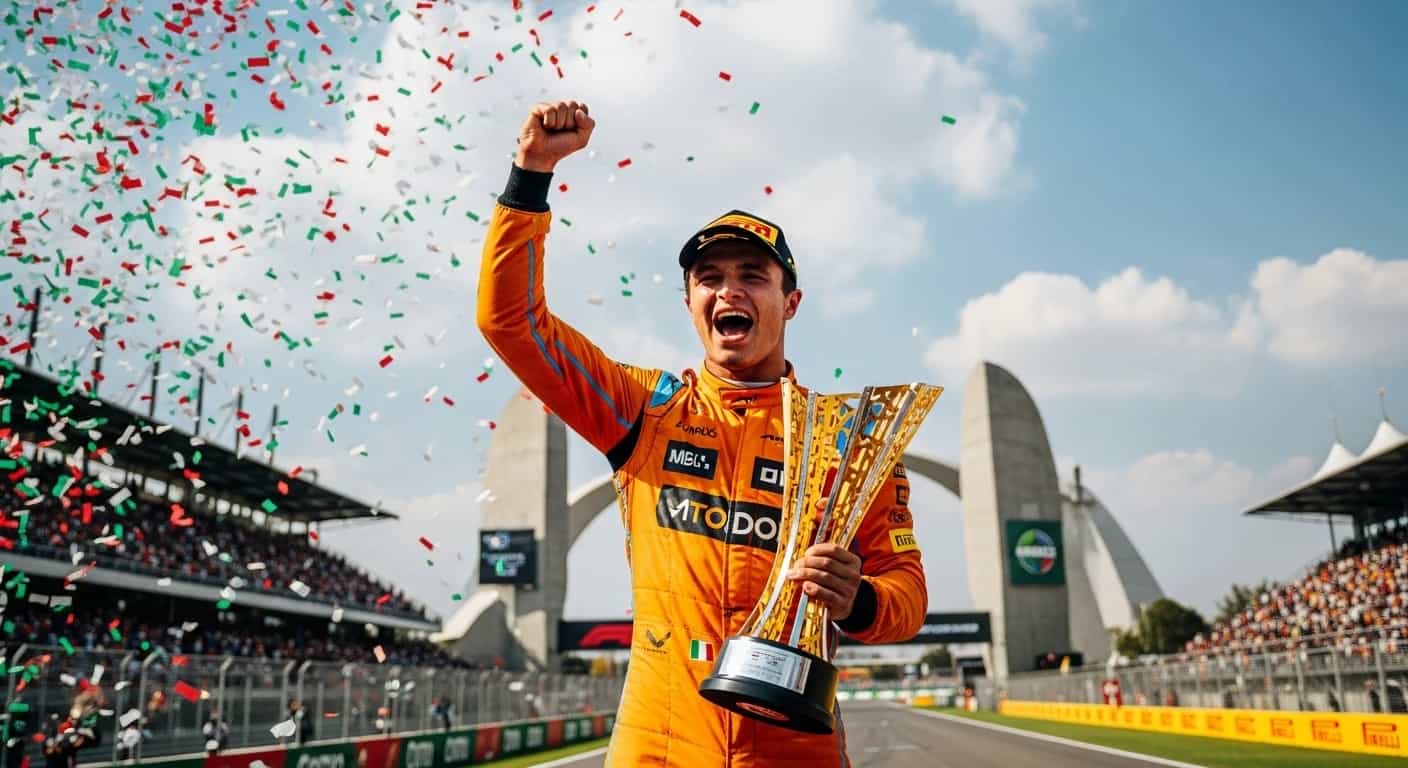 Lando Norris triumfuje w Meksyku i przejmuje prowadzenie w klasyfikacji generalnej Formuły 1