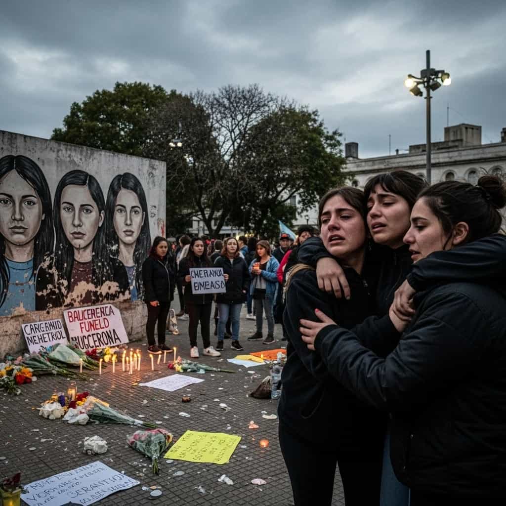 Brutalne morderstwo trzech młodych kobiet w Argentynie wstrząsa krajem - transmisja w mediach społecznościowych