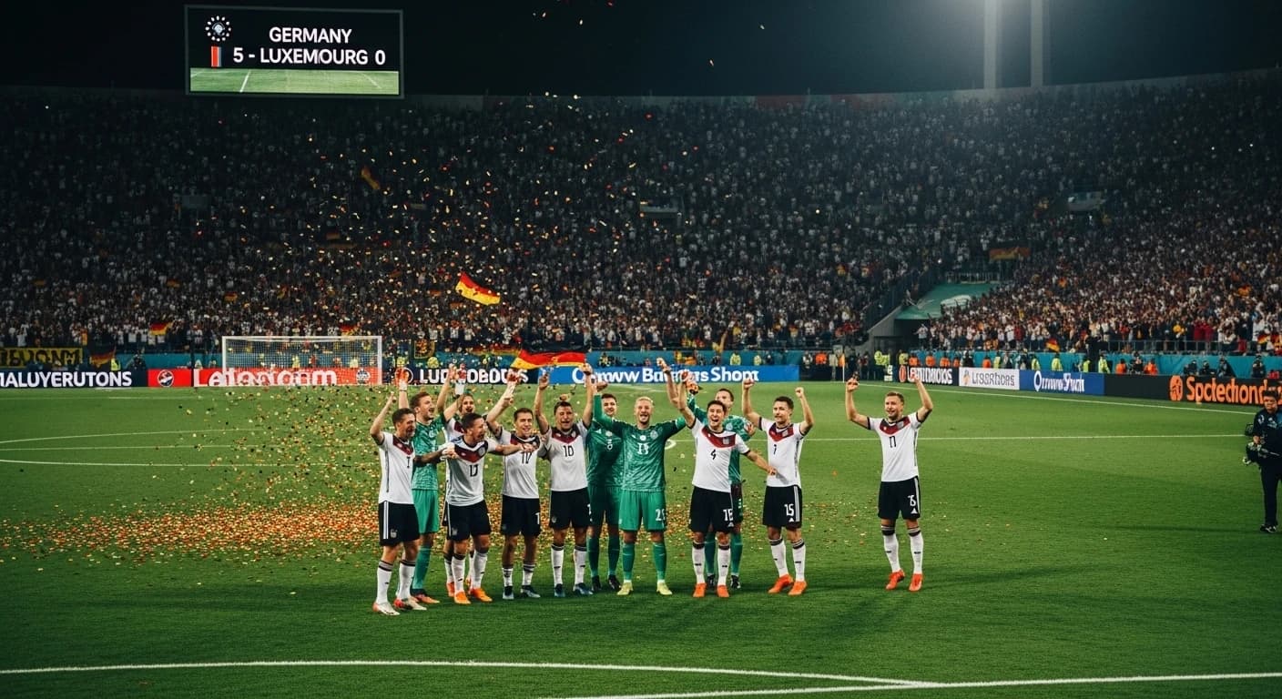 Niemcy prowadzą w grupie eliminacyjnej po demolce Luksemburga - kluczowe wieści dla Polski