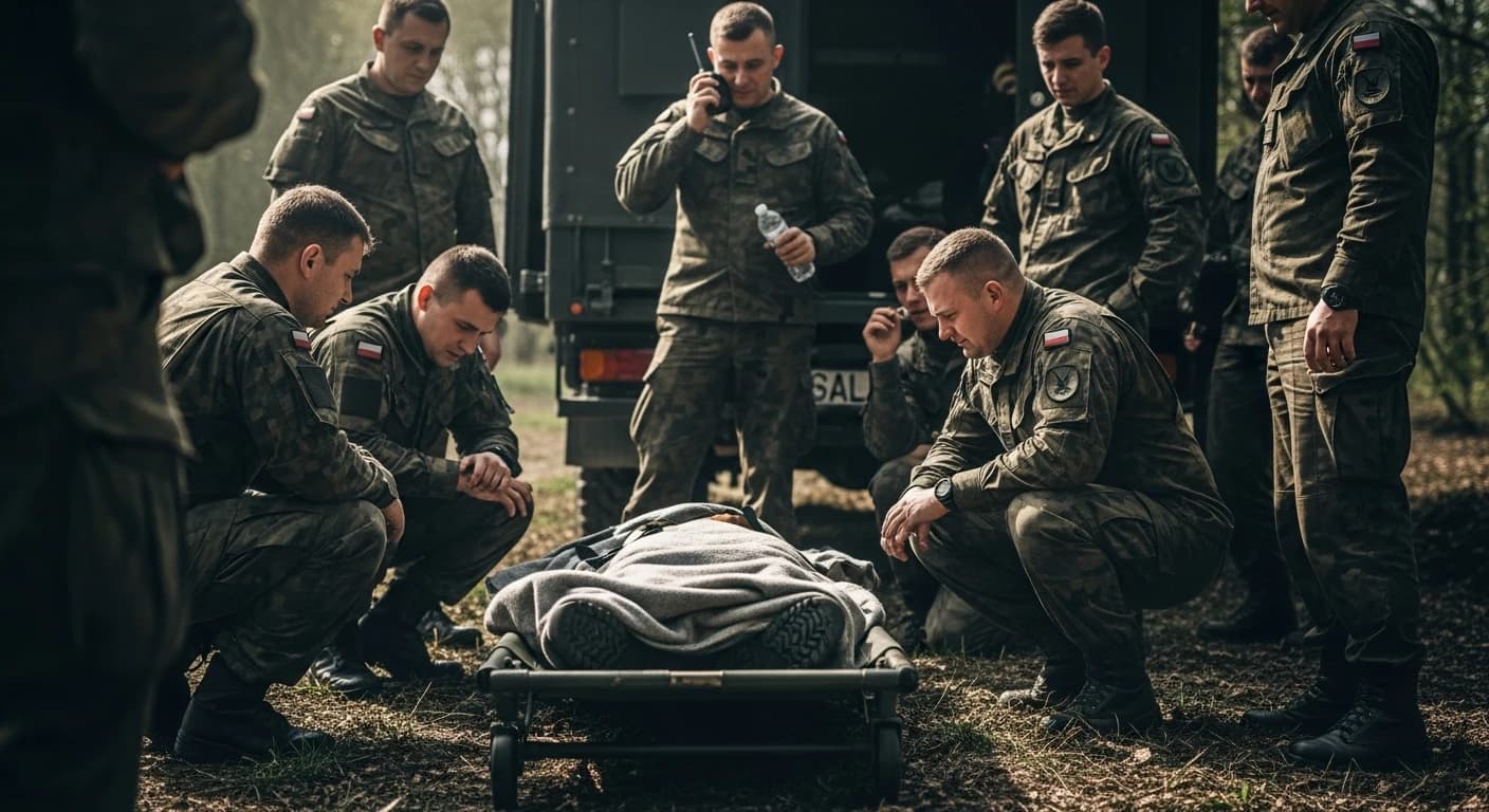 Tragiczna śmierć żołnierza WOT podczas szkolenia w Kołaczycach