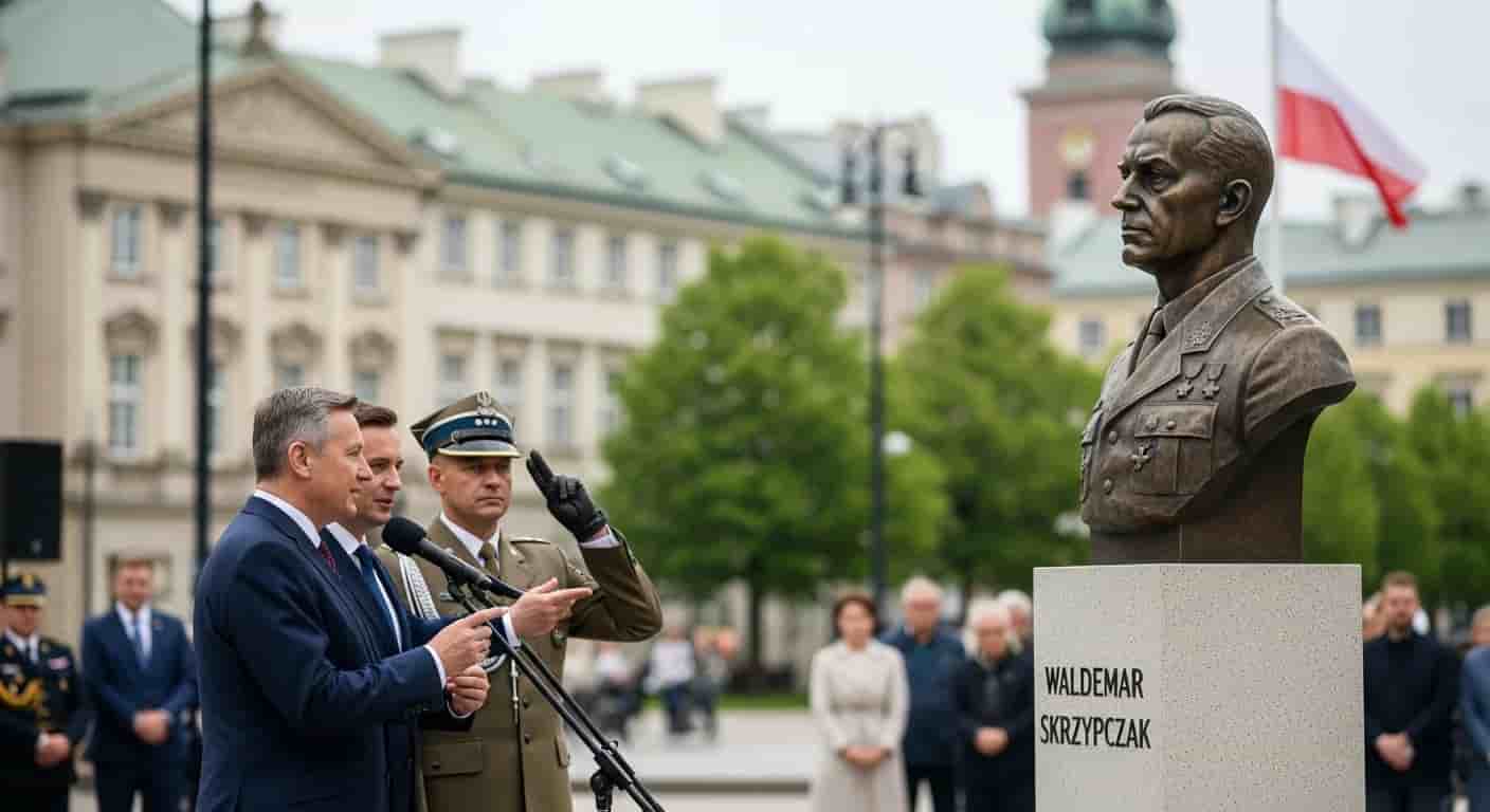 Generał Waldemar Skrzypczak zostanie upamiętniony skwerem w jego imieniu
