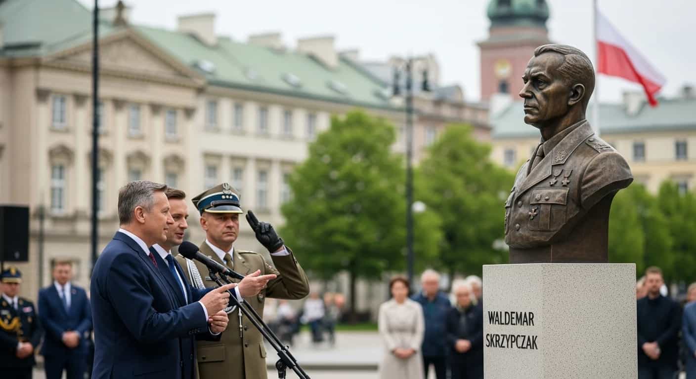 Generał Waldemar Skrzypczak zostanie upamiętniony skwerem w jego imieniu