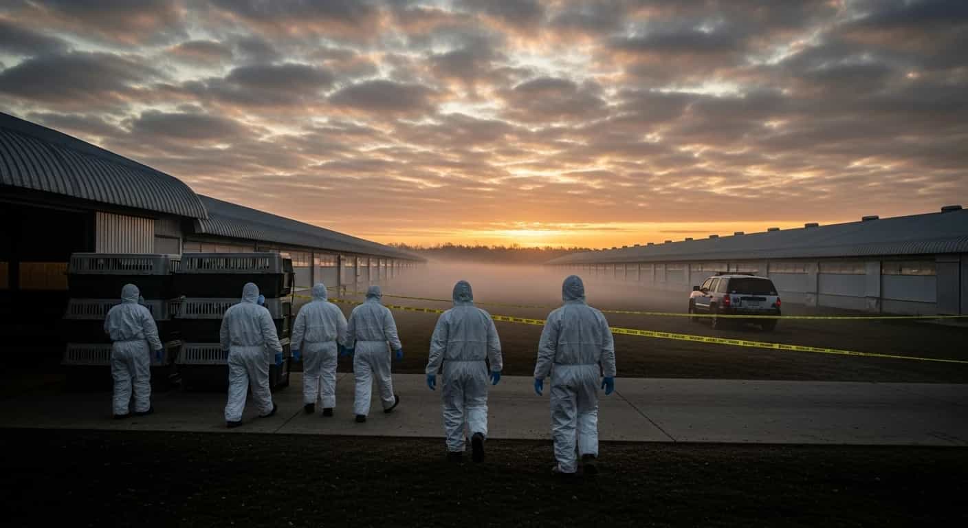 Rzekomy pomór drobiu atakuje ponownie - do wybicia ponad pół miliona ptaków w pięciu nowych ogniskach